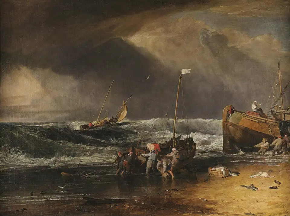 A coast scene